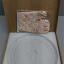 Puxyblue 4393799 4393751 Microwave Glass Tray Fit for Whirl-pool & Ken-more & May-tag Replaces for 8206226 30QBP4185 AP3130793 PS373741 Microwave Glass Plate Turntable