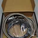 LukLoy Salon Shampoo Bowl Faucet, Salon Sink Faucet Replacement or Salon Sink Parts, Chrome