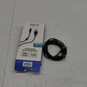 6 Foot Braided Nylon Micro Black Chrome USB Charge/Sync Cable