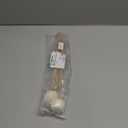 BQLZR Drum Mallet 12Inches Length,Anti-slip Bass Percussion Sticks,Timpani Mallet, White Felt Drum Mallet Soft Felt Head Wood Handle Pack of 2