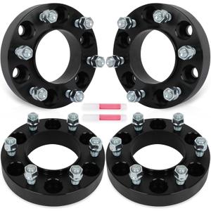 SCITOO 4Pcs 6x5.5 Wheel Spacers 1.25 inch Bore 95.1mm Studs 14x1.5 6 Lug Wheel Spacers Fit for Toyota for Tundra 2022-2023,for Lexus LX600 2022-2023