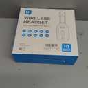 Bluetooth Headset, 60 Hrs Noise Canceling V5.2 Over Head Headphones, Single Ear Trucker Wireless Headset with Mic, Mute Button, Multipoint, for Phones PC Computer Truck Driver Office Work - Black (Carbon)