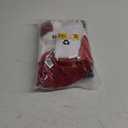 Christmas Dress Women Santa Clause Costume with Santa Belt Gloves, Hat, Bow Knee Socks (Small)