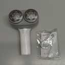 VASSON Fabric Shaver, Electric Lint Remover, Rechargeable Lint Shaver, Sweater Shavers to Remove Pilling, Large Fuzz Remover for Clothes Couch Furniture (Greyish White)