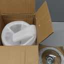 Masthome 1 Gallon Glass Jar with Lid,Large Glass Cookie Jar,Wide Mouth,Dishwasher Safe,Large Clear Jar,Storage Containers with Lids For Flour,Nuts,Cookies,Snacks