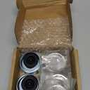 iBroPrat 2 Sets 3500 LB Boat Trailer Axle Bearing Kits, L68149 L44649 Bearing Kits, 171255TB/10-19 Grease Seals, Spindle Nuts, 1.98" Dust Covers and Rubber Plugs, Cotter Pins,Washers for #84 Spindle