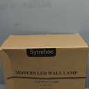 Sytmhoe Outdoor Wall Sconce Lights, 2Packs 24W 5000K Daylight White Aluminum Exterior Light Fixture Wall Mount Ip65 Waterproof, Led Porch Light for Garage Walkway Hallway Backyard Garden