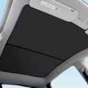 for Tesla Model Y Sunshade Roof Sunroof Shade Upgrade 3.0 Accessories 2024 2023 2022 2021 2020(Ice Black) Not Suitable for 2025 2026 Tesla Juniper