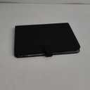 HerriaT Trading Card Binder, 9 Pocket PU Cover Card Collection Binder for 360 Cards, Premium Card Book, Sturdy Card Holder Folders, Card Album for YuGiOh, MTG, TCG, Game Cards & Sports Cards (Black)