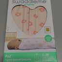 SwaddleMe by Ingenuity Compression Baby Swaddle Pod, Two-Way Zipper for Easy Diaper Changes, Improves Sleep & Calms Startle Reflex, 0-2 Months, 1.0 TOG, 1-Pack - Flower Confetti