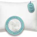 Casper Sleep Essential Pillow 2-Pack, Standard Size Medium Soft Feel, Down-Alternative Fill, Supports Side, Back & Stomach Sleepers
