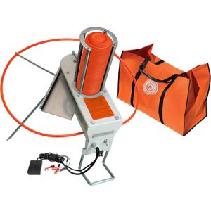 Do-All Outdoors FF550 Firefly Automatic Skeet Thrower Trap, White, 8.6" x 11" x 22.2"