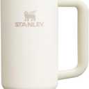 STANLEY Quencher H2.0 Tumbler with Handle and Straw 30 oz | Flowstate 3-Position Lid | Cup Holder Compatible for Travel | Insulated Stainless Steel Cup | BPA-Free | Cream 2.0
