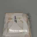 10x10ft Ivory Tulle Backdrop Curtain with Lights String for Parites, Sheer Photo Backdrop Curtains with Lights for Christmas Wedding Ceremony Reception Bridal Shower Baby Shower Birthday Party (2 Panels(5*10FT))