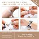 Boho Bracelet Compatible with Apple Watch Band 41mm 40mm 42mm 38mm 49mm 46mm 45mm 44mm Natural Stone Beaded iWatch Band Women Men Apple Watch Strap Ultra Series 11/10/9/8/7/6/5/4/3/2/1/SE 3/Ultra 3