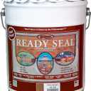 Ready Seal 525 Exterior Stain and Sealer for Wood, 5-Gallon, Dark Walnut