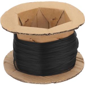 uxcell Screen Spline, 0.09" x 250ft Round Window Screen Repair Retainer Spline for Door Window Screens Replacement, Black 1 Roll