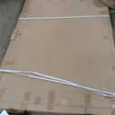 Amazon Basics Glass Dry-Erase Board, Magnetic Frameless Whiteboard, 72W" x 48H", Magnetic White