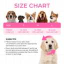 Dog Ear Covers for Bath,Shower,Elastic Dog Ear Muffs Noise Reduction Anxiety Relief,No Flap Ear Wrap Calming Hood for Grooming,Blow Dry,Thunder,Waterproof Ear Protection for Dogs(Pink,L) (Pink, L)