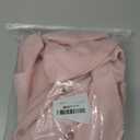 ebossy Womens Ribbed Knit Cardigans Slouchy Cute Smile Graphic Pretty Daisy Button-up Jacquard Knitted Sweater Coat (Large, 02 Pink)