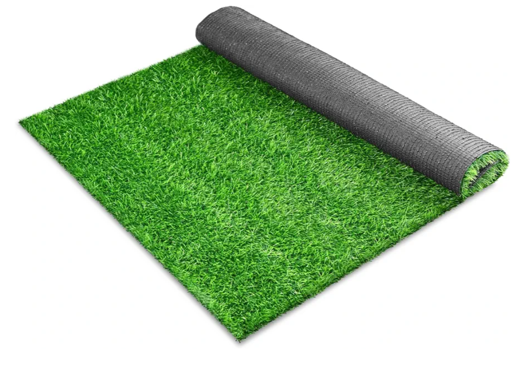 Futurwit Artificial Grass Rug, 72" x 30" Fake Grass Mat for Dogs, Washable Dog Potty Training Grass Pee Pads with Drainage Holes, Large Green Turf Rugs for Patio, Outdoor, Indoor