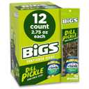 BIGS Sunflower Seeds, Vlasic Dill Pickle Flavor, 2.75 oz. (Pack of 12) (EXP 12/31/26)