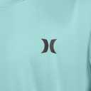 Hurley Boys Long Sleeve UPF 50+ Rash Guard Swim Shirt (Blue, XL)