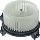Blower Motor 1pc HVAC Heater Air Conditioning Blower Motor Assembly Front Center Side Plastic Metal with Fan Cage Wheel for RAV4 for Matrix for Corolla for xB for tC for Vibe 2-Number of Terminals