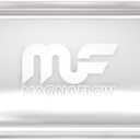 MagnaFlow Performance Exhaust Muffler 11236: 2.5"/2.5" Inlet/Outlet, 4x9x14" Oval, Stainless Steel, Satin Finish