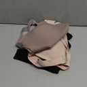 habibee Push Up Bras for Women Plus Size Wireless Full Coverage Bra for Large Breast, Seamless Everyday Bralette 32D-44D (Medium, Black+coffee+nude)