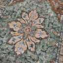 5x7 Area Rugs Living Room Rug: Washable Vintage Distressed Floral Rug No Slip Stain Resistant Soft Carpet Indoor Large Carpets for Bedroom Dining Room Farmhouse Nursery Hallway Home Office Brown Green
