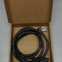 Amazon Basics PC Power Cord, 6 feet, AC Power Cord for Monitor, Computer, TV, 3 Prong, 18 AWG, 125 Volts, Black