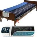 ProHeal Low Air Loss Alternating Pressure Mattress - 36 x 80 x 8"- Cell On Cell Base - Pressure Mattress for Bed Sores with Comprehensive Digital Alarm - Air Mattress for Hospital Bed, 36" x 80" x 8" No Rails