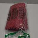 Smiry Luxury Chenille Toilet Rugs U-Shaped 20x20, Soft Absorbent Non-Slip Contour Bathroom Rugs for Toilet, Machine Washable Contoured Bath Mats, Burgundy