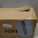 VOFiTNY Gymnastics Tumbling Equipment Air Barrel Inflatable Octagon Tumbler Roller Back-bend Trainer Cheerleading Without Pump (2.6'L x 1.55'D, Black/Purple No Pump)