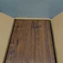 3 Tier Metal Rolling Utility Cart Organizer with Walnut Table Top, Stable and Sturdy Rolling Storage Carts with 2 Lockable Wheels for KitchenBathroomSnacksCoffeeCraftMakeupBaby Essentials (Black)