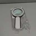 JMH Magnifying Glass with Light, Handheld Large Magnifying Glass 18LED Cold and Warm Light with 3 Modes, Illuminated Lighted Magnifier for Seniors Reading, Coins, Jewelry (Black)