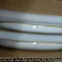 Pokini Plates and Bowls Sets, 16 Pieces Dinnerware Set for 4 with Pasta Bowls, Handmade Dishes Set, Chip Resistant Dishware Sets, Microwave Safe Dinner Set, Designed for Interactive Meals, White