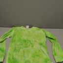 Jimonda Soft Pajamas Kid Boys/Girls Clothes long sleeve 2pc Tee/Pants Pjs Set Toddler tie dye Fluff Sleepwear Outfits 2T-14Y (9-10 Years, Green)