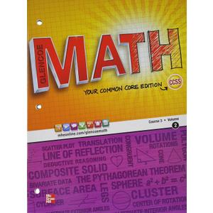 Glencoe Math, Course 3, Student Edition, Volume 2 (MATH APPLIC & CONN CRSE)