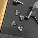 Projector Stand Tripod Adjustable, Laptop Height from 23.5 to 63.5 inches with Gooseneck Phone Holder, Floor for Office, Home, Stage, Studio, DJ Racks Holder Mount, 23.5inch-63.5inch (Black)