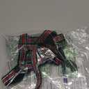 BARKLESS Soft Dog Head Collar, Patented Padded No Pull Head Halter, Training Nose Leash with Safety Link for Medium Large Dogs, Adjustable Muzzle Leash, Easy Control for Walking (L, Red) (L (Snout 9.5"-14"))