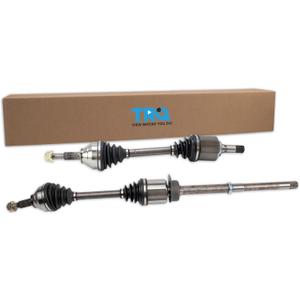 TRQ Front CV Axle Shaft Assembly Set Compatible with 2015 Ford Explorer 2015-2016 Police Interceptor Utility