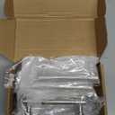 10 Pack 3-3/4 Inch(96mm) Kitchen Cabinet Handles Brushed Satin Nickel Cabinet Pulls Drawer Pulls Solid Cabinet Hardware