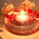 Zest Candle 3-Piece Folding Candles, 4-Inch, Purple