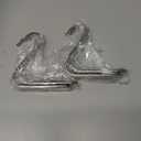 DOYOLLA Christmas Stocking Holders Xmas Fireplace Hanger Hooks Holiday Mantel Garland Clips Metal Grips Set of 4 (Silver)