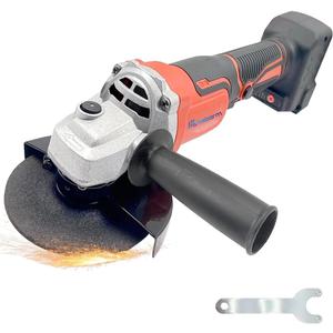 Cordless Angle Grinder for Milwaukee 18V Battery, Brushless Motor 3 Variable Speeds 4-1/2" Grinder for Cutting, Griding, Polishing (Not included Battery)
