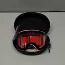 Snowalva Ski Goggles, Snowboard Goggles with 2 UV400 Anti-Fog Detachable Magnet Lenses for Men & Women Adult (Ver.2 Sakura(vlt 35%)+clear(vlt 83.5%))