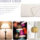 TEHAUX Pre-Cut Lamp Shade Material Linen Fabric Light Cover Diy for Floor Lamp Home Decoration 59.05X39.37X0.03In