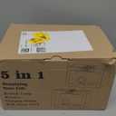 Bamboo Wireless Charging Station, 3 in 1 Charging Station with Light & Clock for Samsung & Android Phone, Wireless Phone Charger Station Only for Samsung Watch